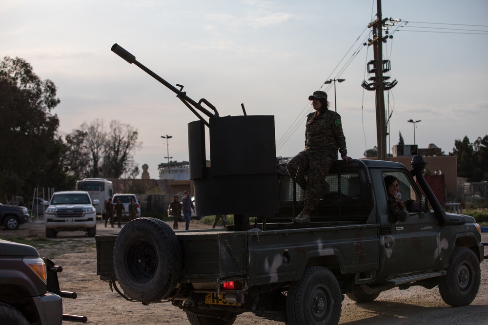 Syrian Democratic Forces Celebrate End of ISIS's So-Called Physical Caliphate