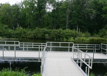 2015 Views of Fort McCoy fishing piers