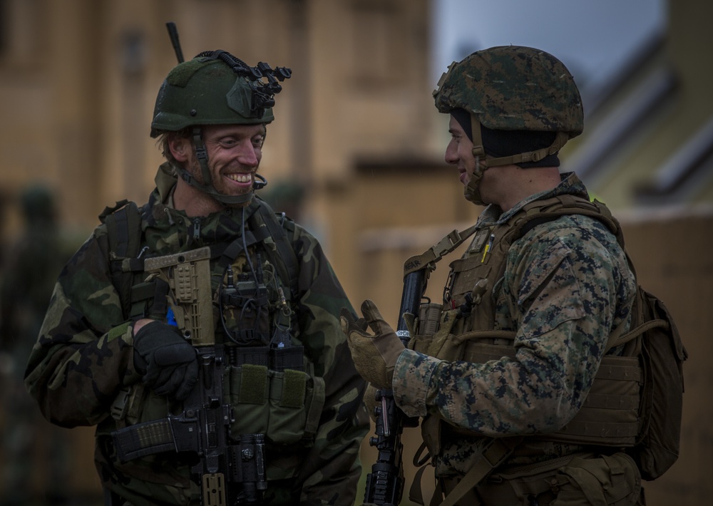 Royal Dutch Marines with 32nd Raiding Squadron and 2nd LE BN Conduct Dutch Bilateral Training