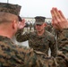 2nd Marine Division Commanding General visits Truck Company for a Meritorious Promotion