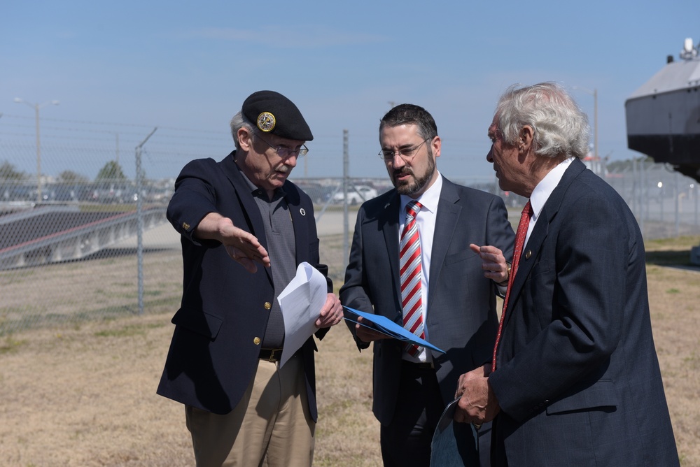Discussing ceremony logistics