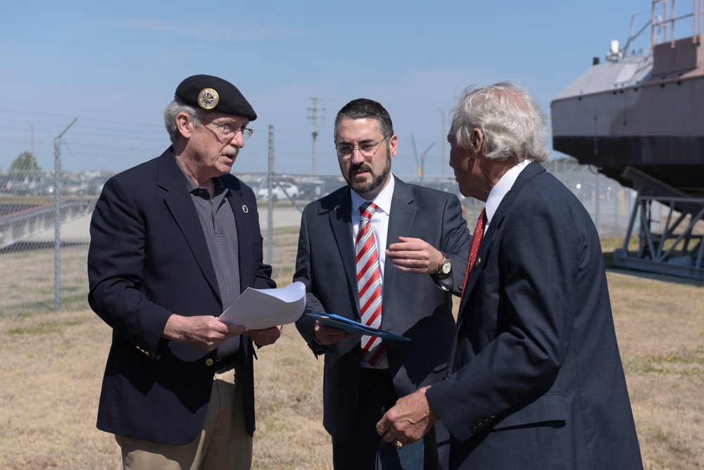 Discussing ceremony logistics