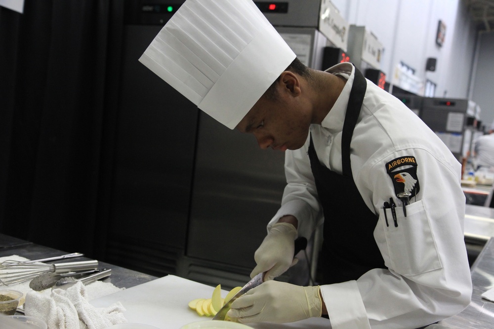 Fort Campbell’s student chef captain talks family influence during 44th annual culinary exercise