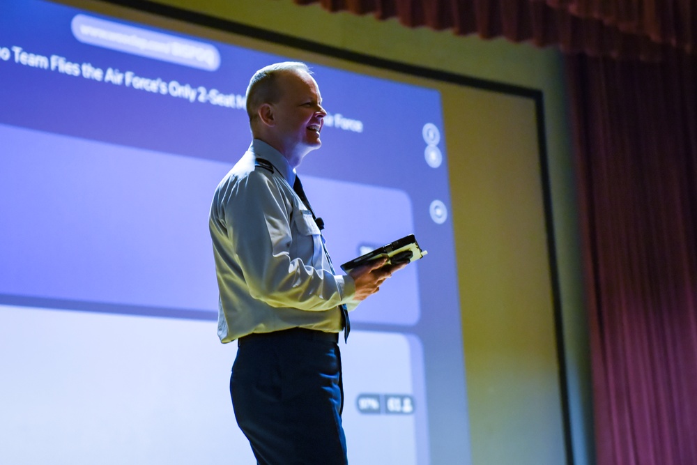 Commander addresses Team Fairchild on ‘State of the Wing’