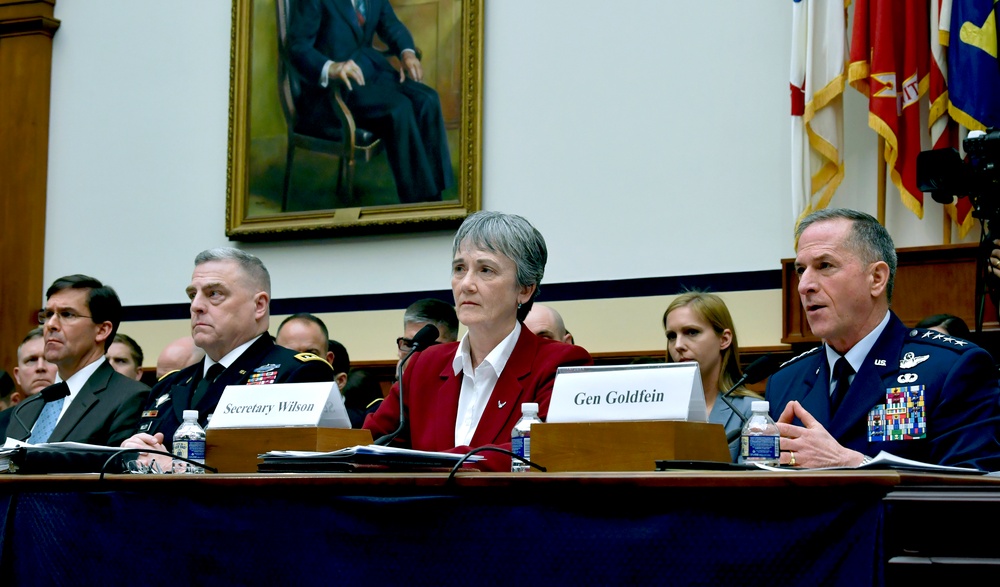 SecAF and CSAF Testify before the House Armed Services Committee