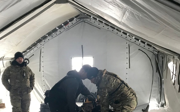 NECC Divers join U.S. Coast Guard, Canadian and British Forces Train Under the Ice