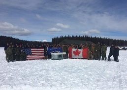 NECC Divers join U.S. Coast Guard, Canadian and British Forces Train Under the Ice