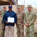 Task Force Cavalier Signal Certificate of Appreciation Presentation