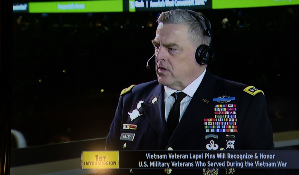 U.S. Army Gen. Mark Milley, Chief of Staff of the U.S. Army, honors Vietnam Veterans