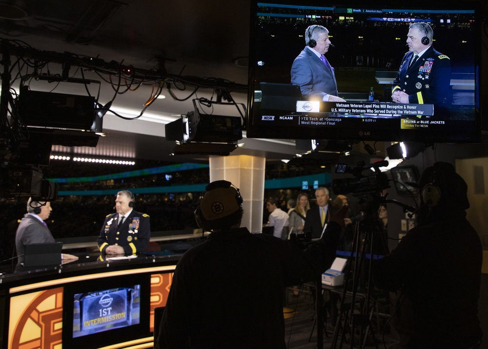 U.S. Army Gen. Mark Milley, Chief of Staff of the U.S. Army, honors Vietnam Veterans