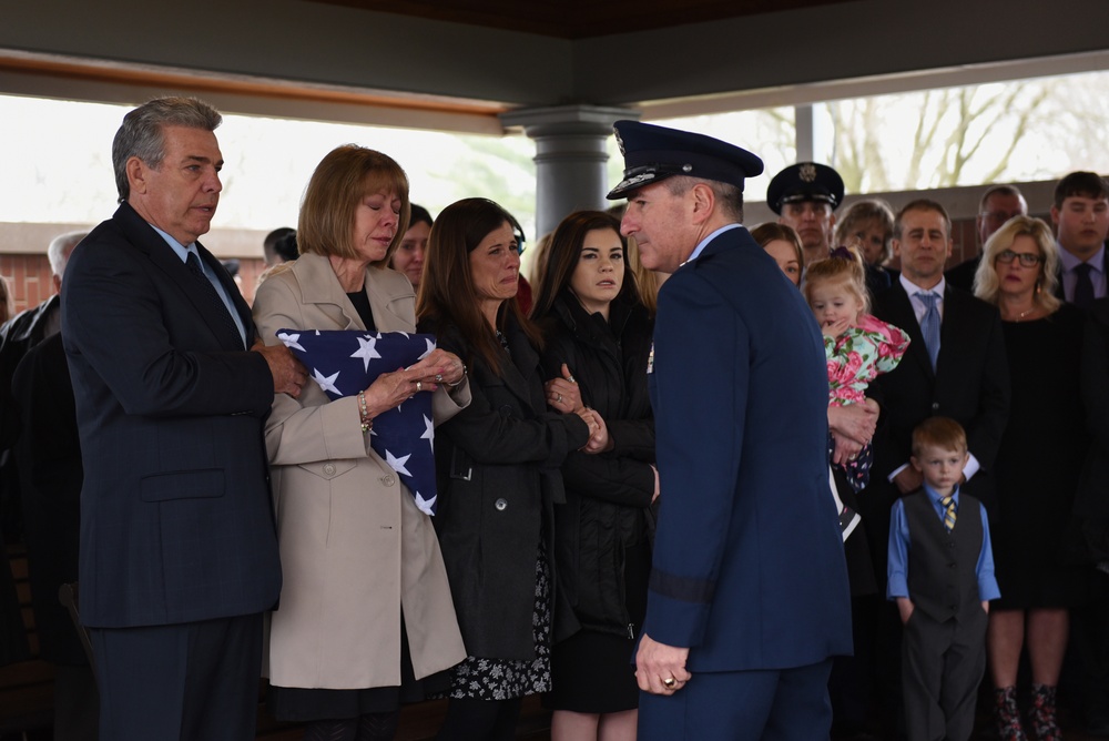 Funeral for retired U.S. Air Force Brig. Gen. Harold E. Keistler