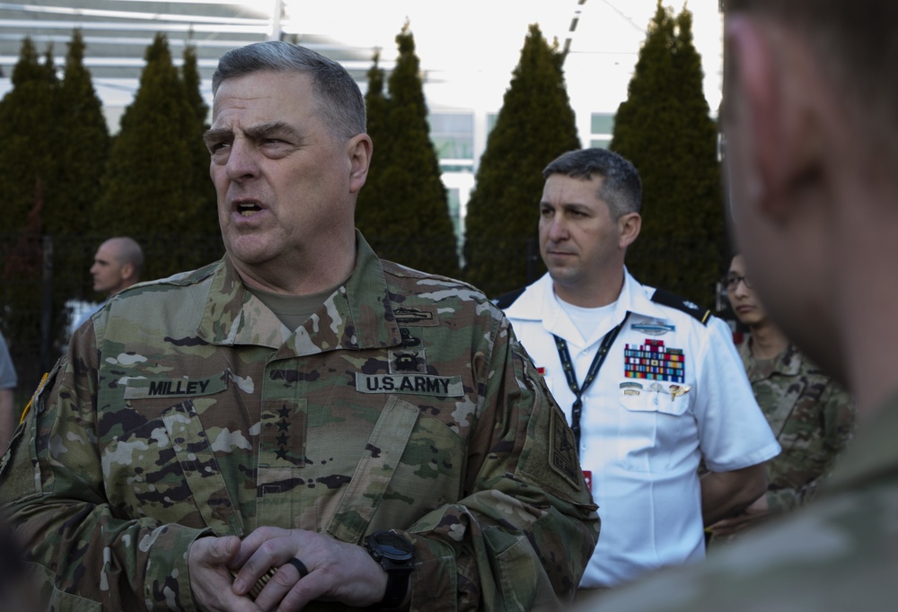 U.S. Army Gen. Mark Milley, Chief of Staff of the U.S. Army, recognizes New England Recruiting Battalion, U.S. Army Recruiting Command