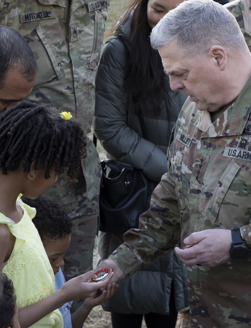 U.S. Army Gen. Mark Milley, Chief of Staff of the U.S. Army, recognizes New England Recruiting Battalion, U.S. Army Recruiting Command