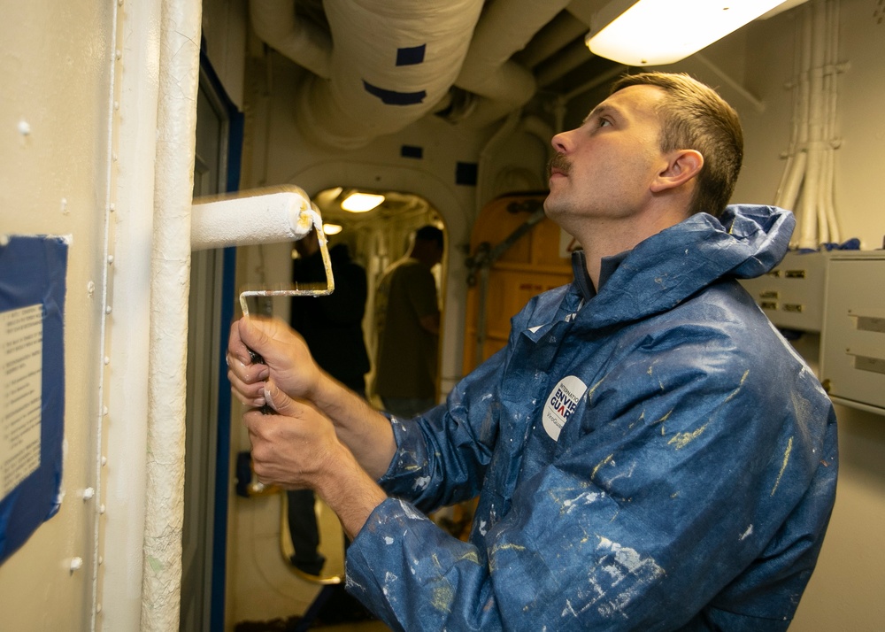 USS Wisconsin Community Relations
