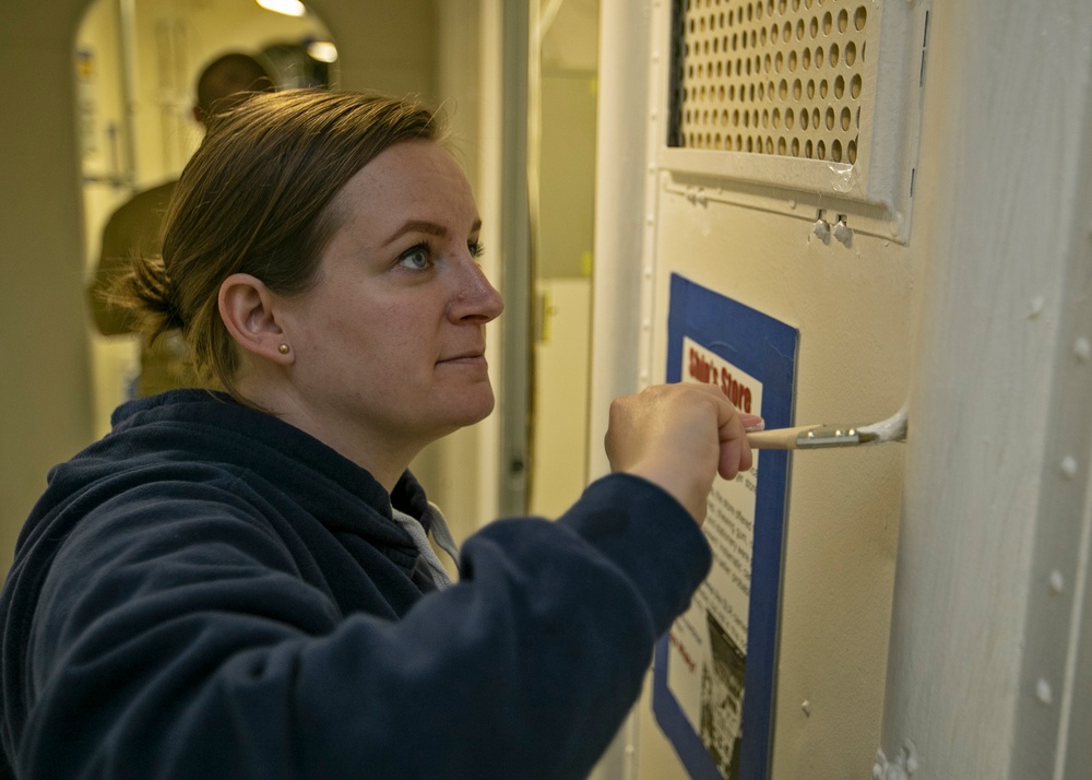 USS Wisconsin Community Relations