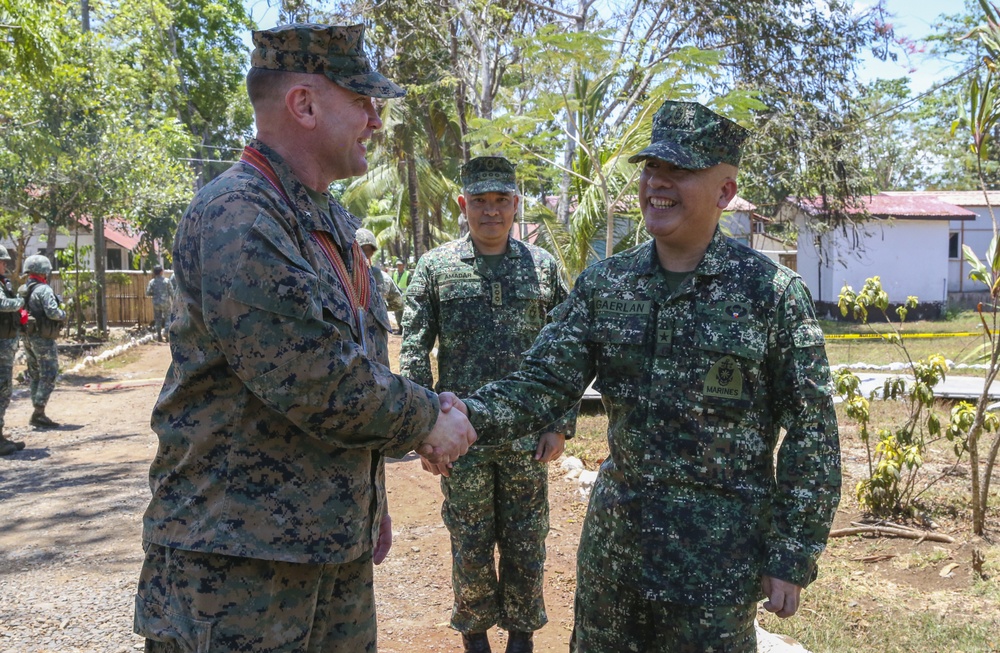 Balikatan 2019: Brig.Gen. McPhillips visits Palawan during Balikatan 2019