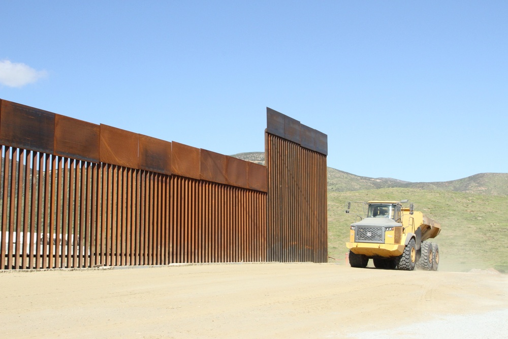 Corps supports DHS's request to build additional border wall near San Diego.