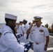 USS Zumwalt performs Burial at Sea