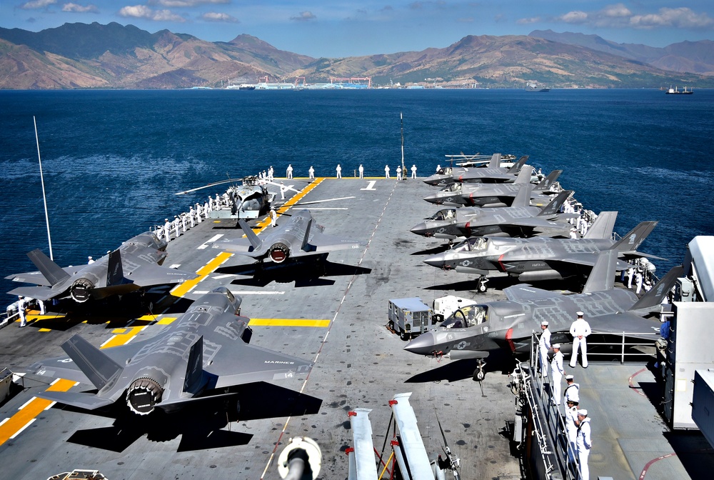 Balikatan 2019: USS WASP (LHD 1) OPERATIONS