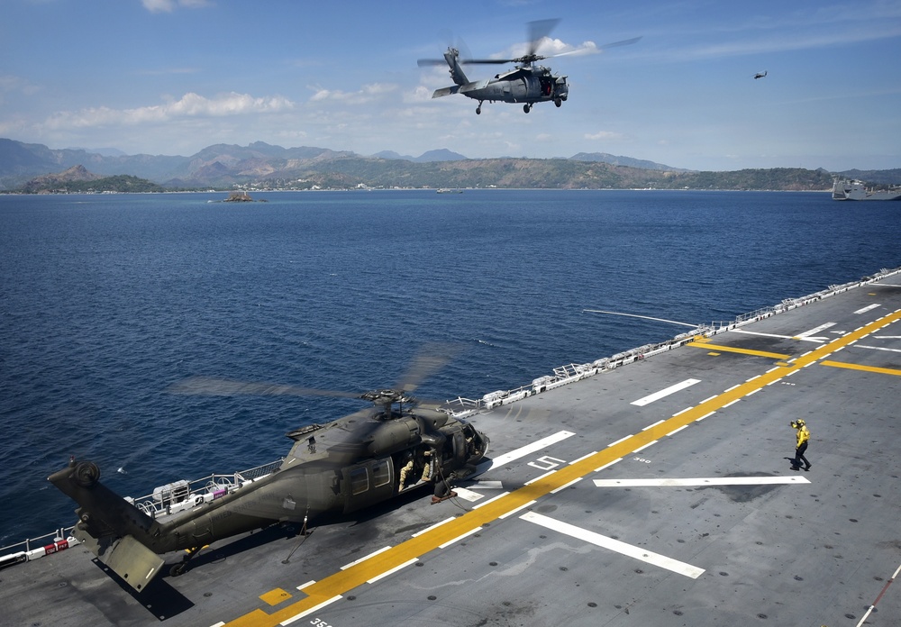 Balikatan 2019: USS WASP (LHD 1) OPERATIONS