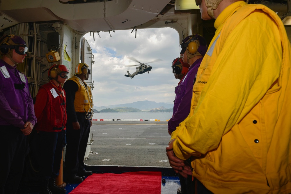 Balikatan 2019: USS WASP (LHD 1) OPERATIONS