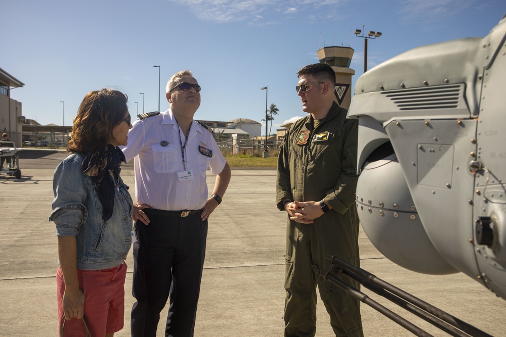 Foreign Naval Attachés visit MCBH