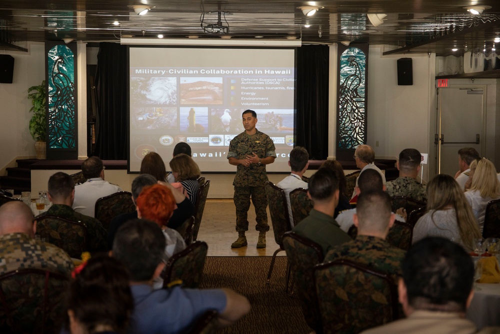 Foreign Naval Attachés visit MCBH