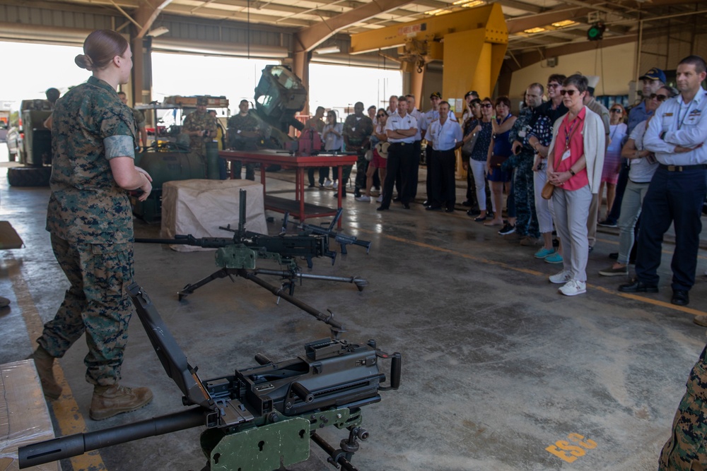 Foreign Naval Attachés visit MCBH