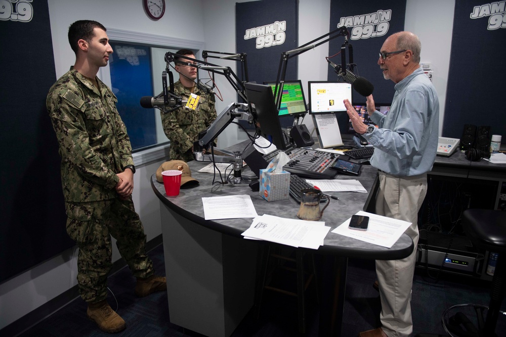 Sunrise Communications Interviews (CRS) 2 during Wilmington Navy Week
