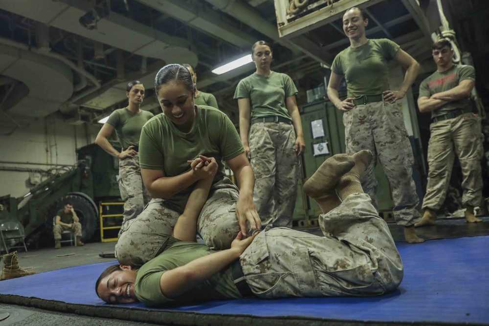 22nd MEU FET Pre Exercise Training