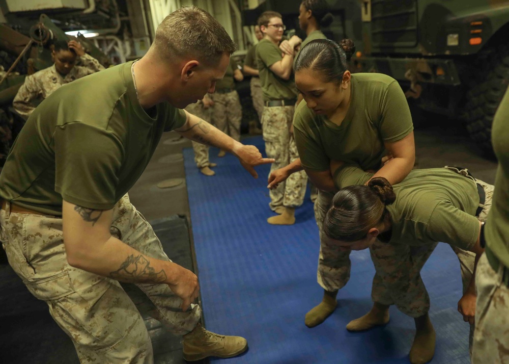 22nd MEU FET Pre Exercise Training