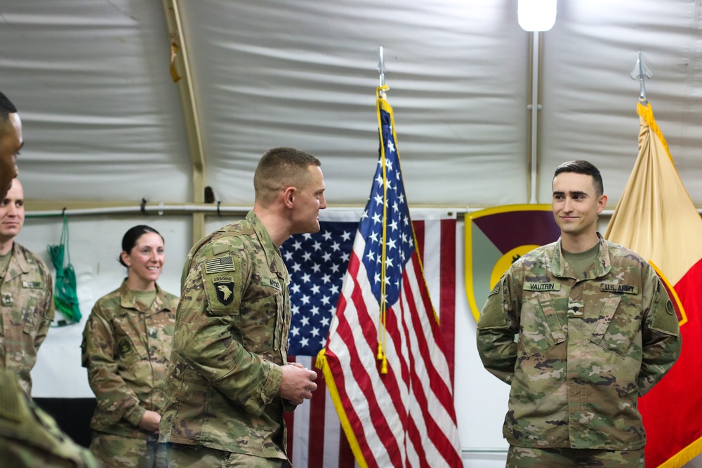 Vautrin Promotion Ceremony