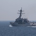 USS Stockdale maneuvers while transiting the Arabian Gulf