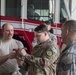 101st and 103rd Firefighters Team Up For Training at Savannah Air National Guard