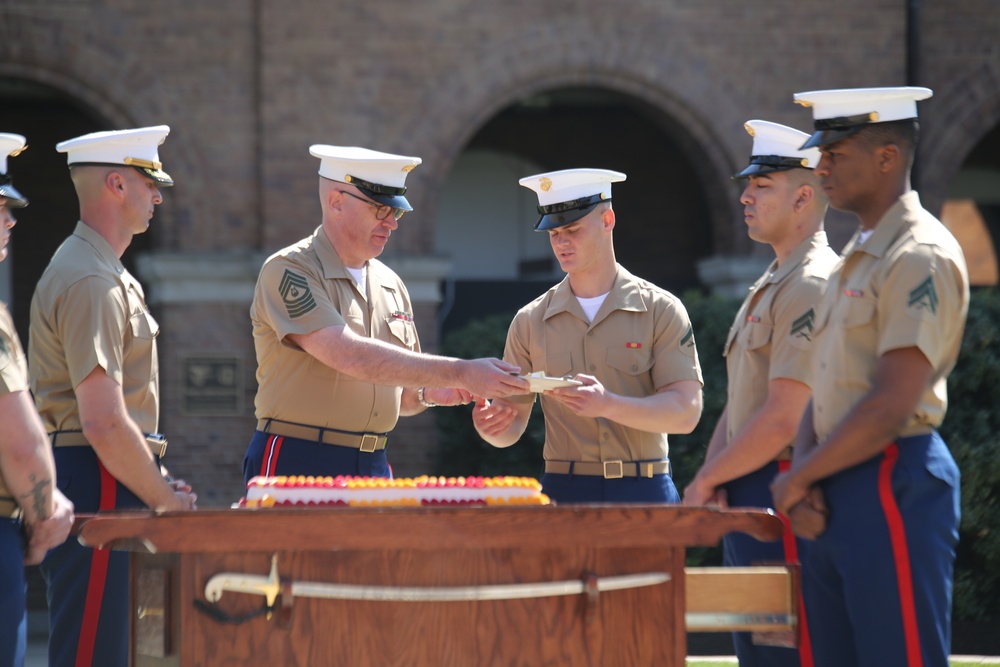 Marine Barracks Washington 218th Birthday Ceremony