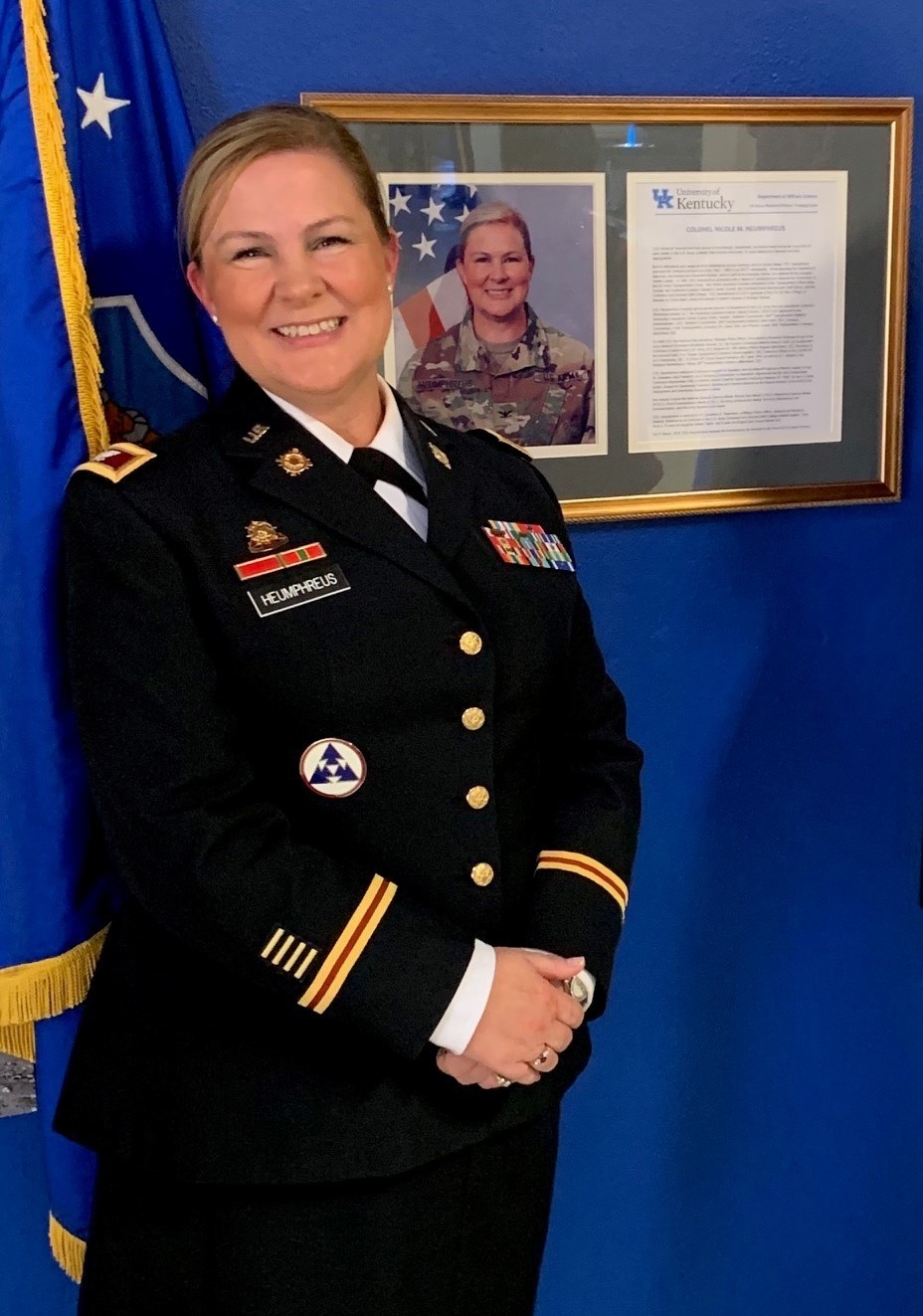 Operations chief joins alma mater’s wall of honor