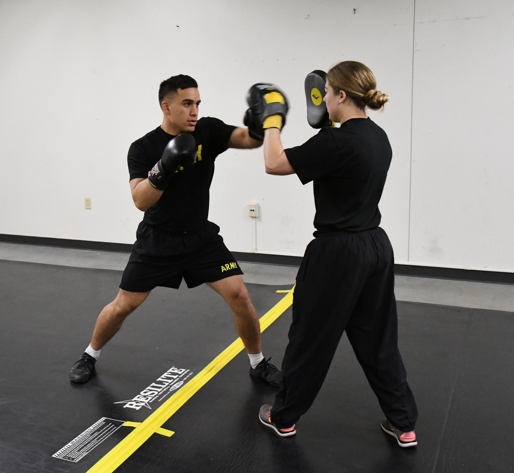 91st MP Soldiers at Fort Drum demonstrate warrior ethos during boxing academy