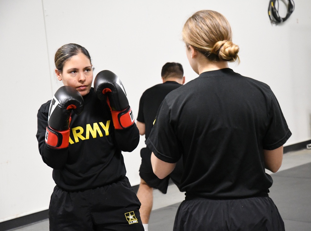 91st MP Soldiers at Fort Drum demonstrate warrior ethos during boxing academy