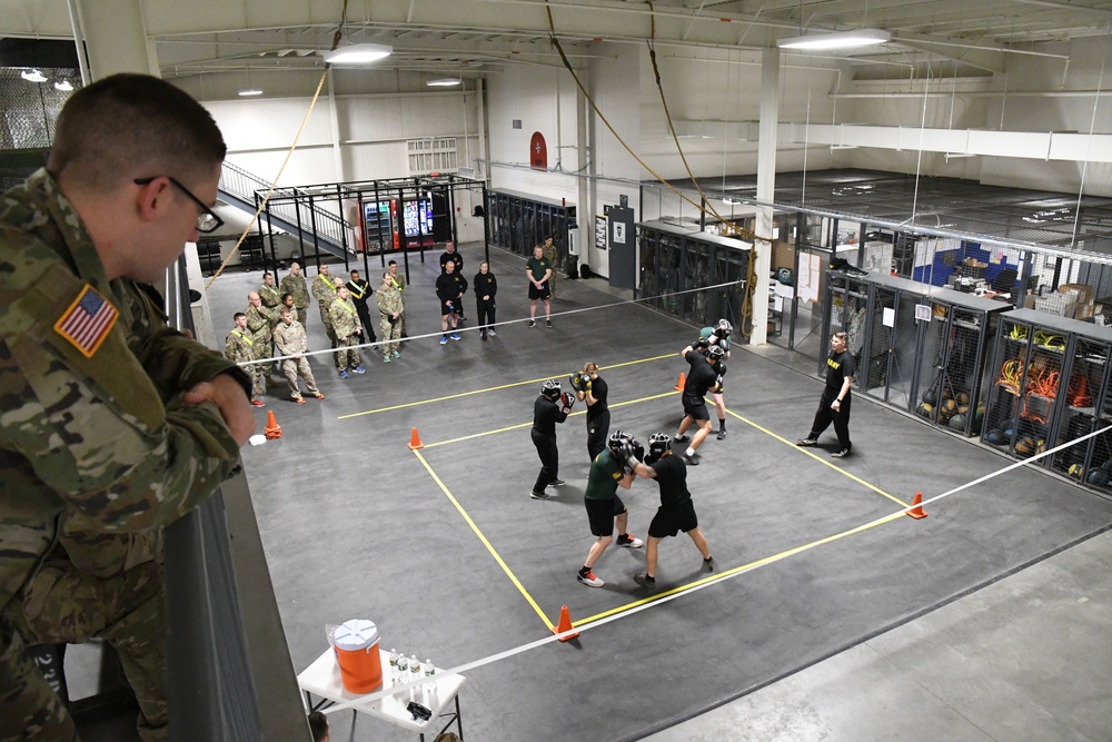 91st MP Soldiers at Fort Drum demonstrate warrior ethos during boxing academy