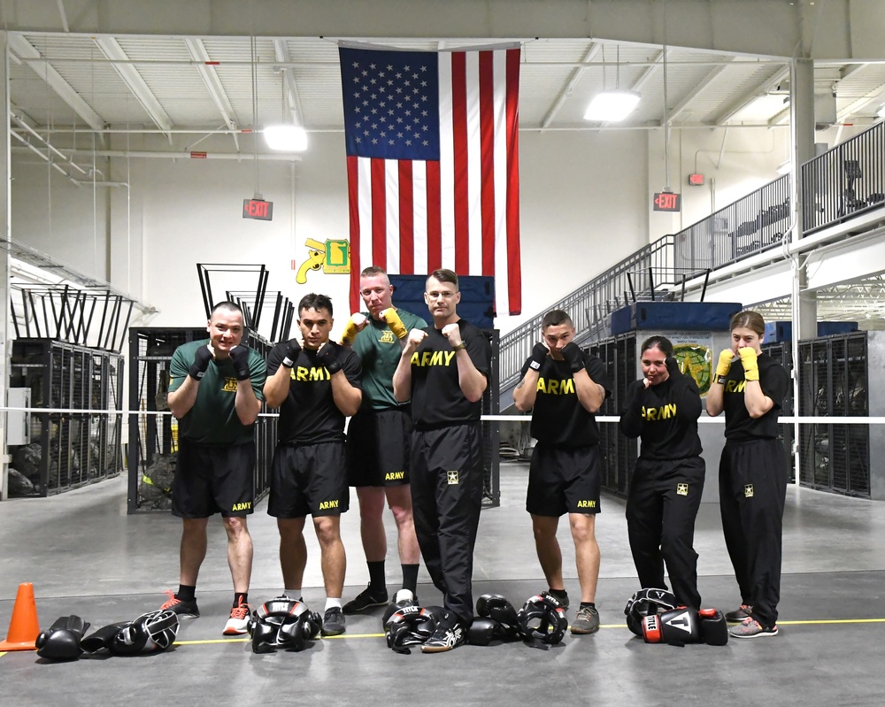 91st MP Soldiers at Fort Drum demonstrate warrior ethos during boxing academy