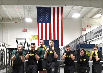 91st MP Soldiers at Fort Drum demonstrate warrior ethos during boxing academy
