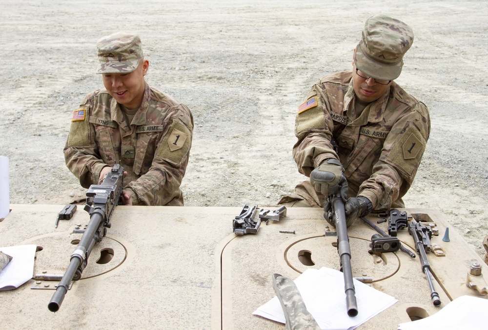 Iron Rangers conduct Gunnery Skills training