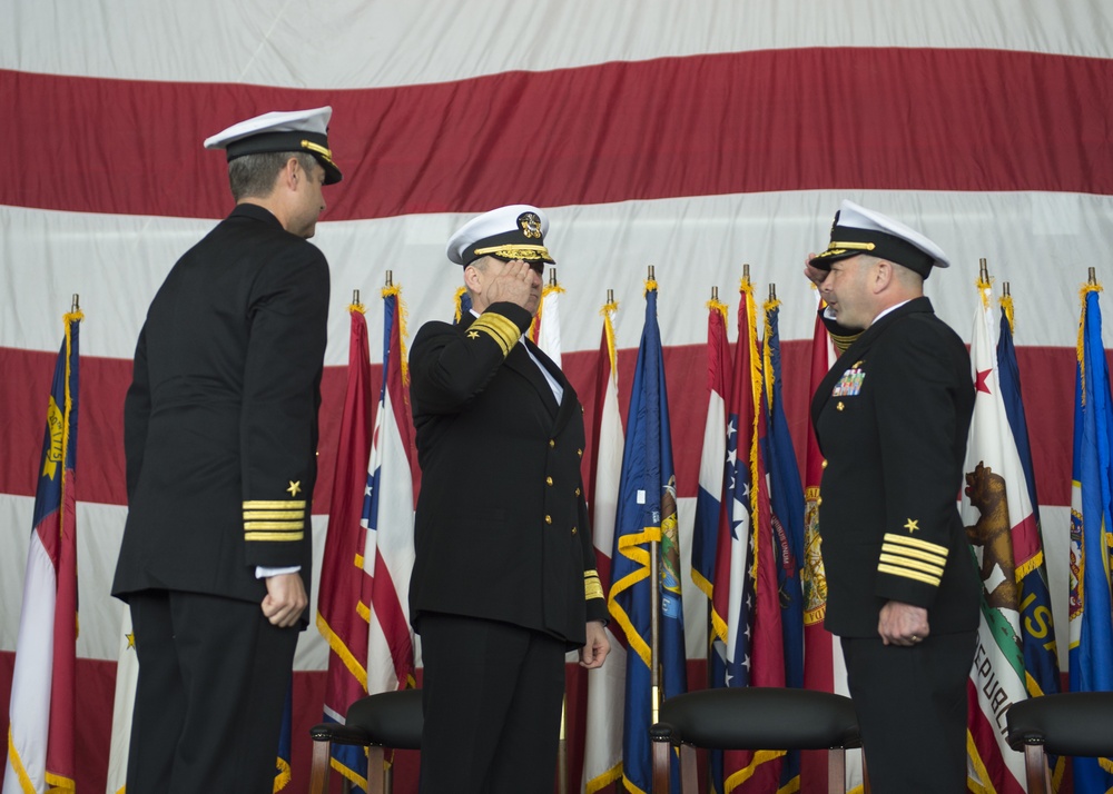 NAS Sigonella Holds Change of Command