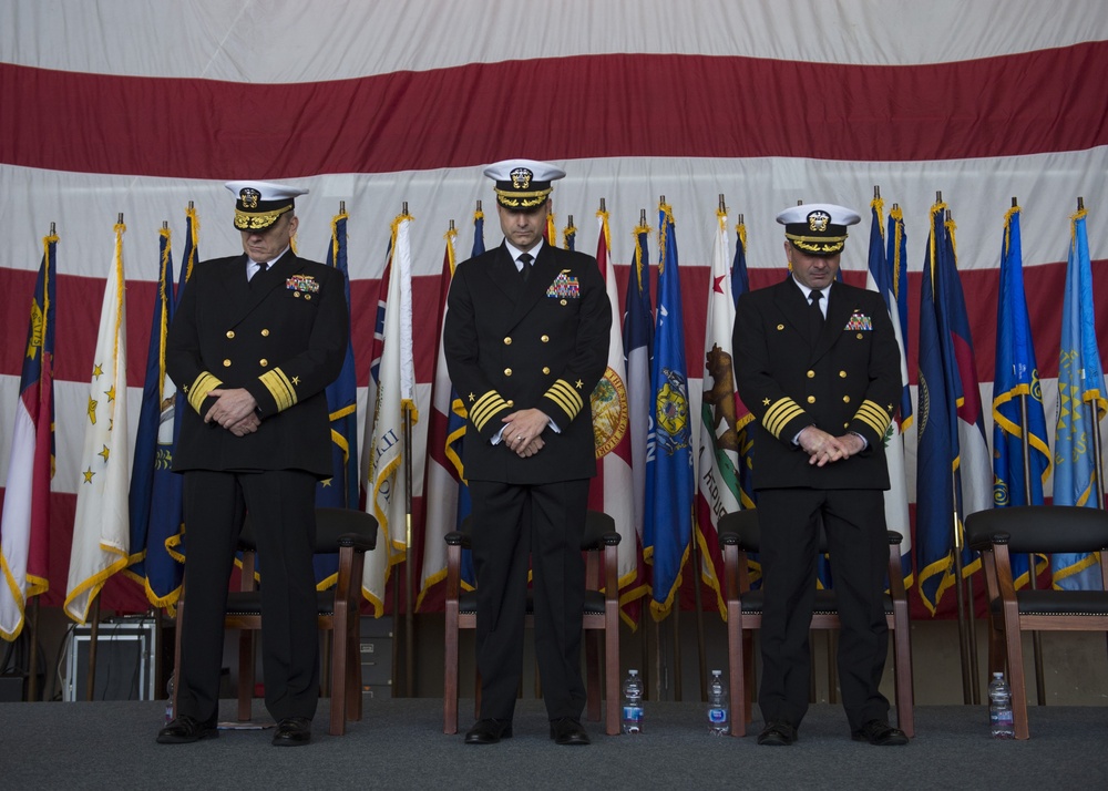 NAS Sigonella Holds Change of Command