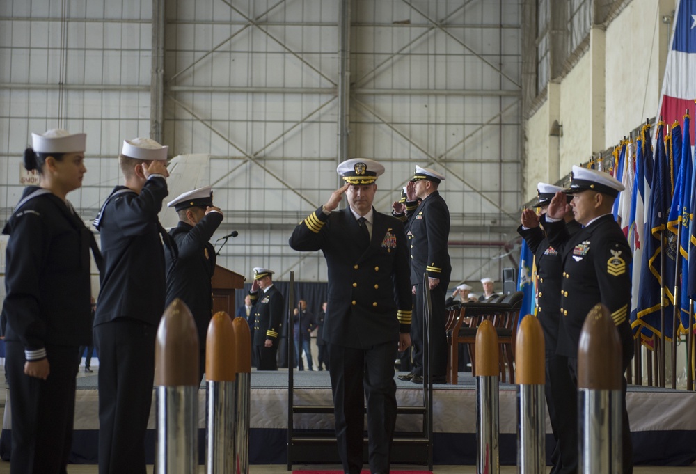 NAS Sigonella Holds Change of Command