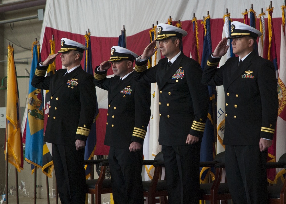 NAS Sigonella Holds Change of Command