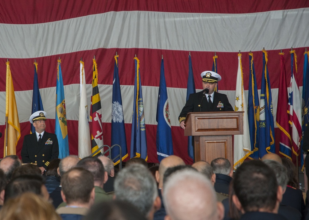 NAS Sigonella Holds Change of Command