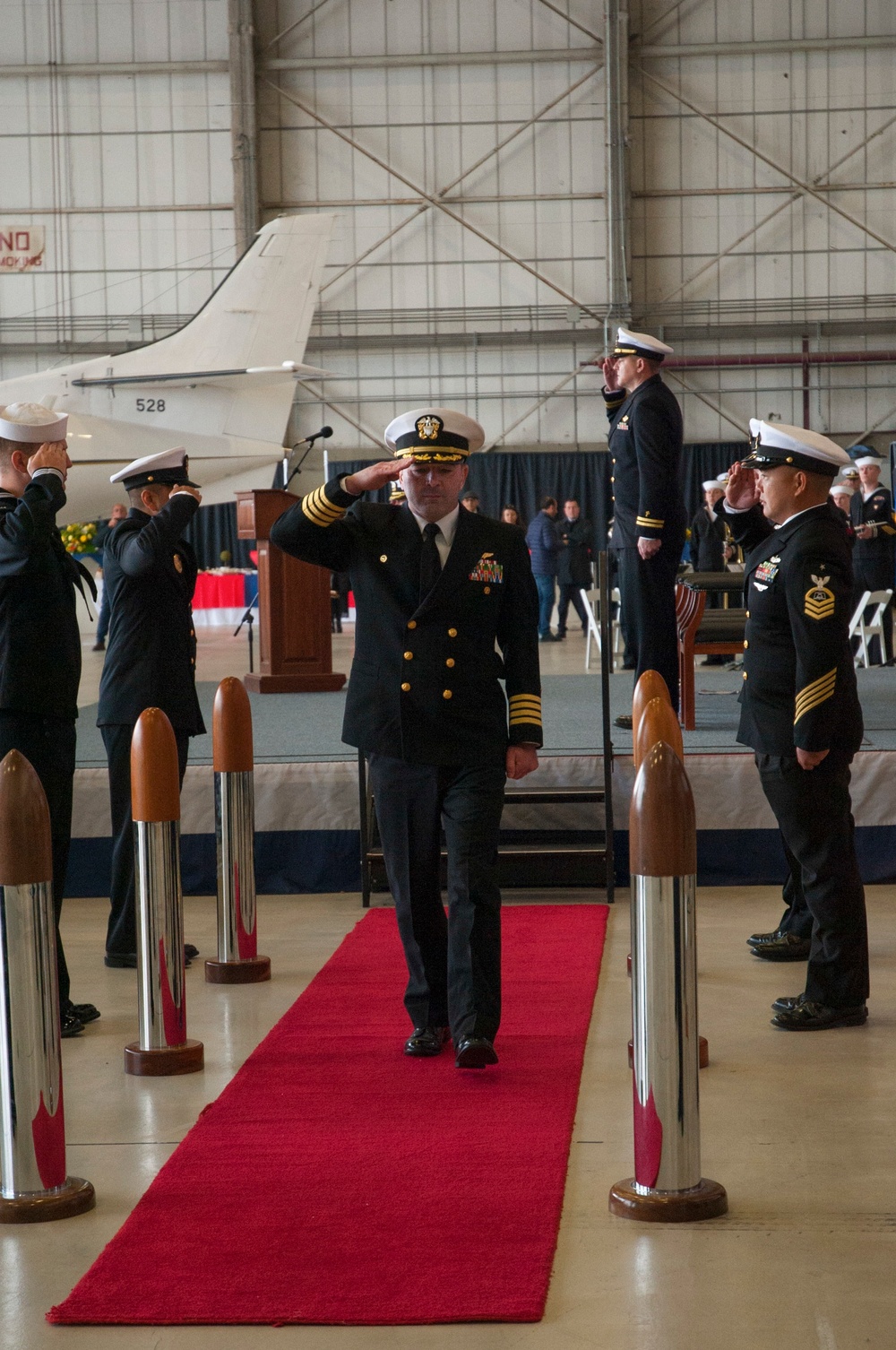 NAS Sigonella Holds Change of Command