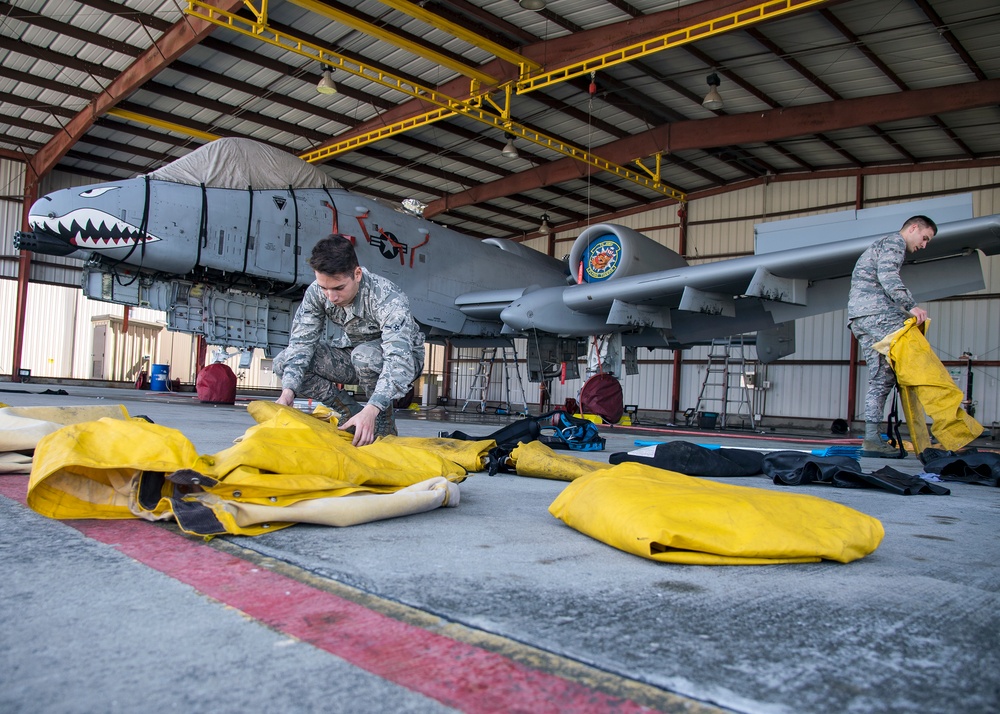 MXG Airmen ensure clean, serviceable ‘Hawgs’