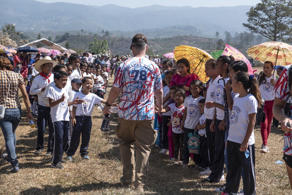 JTF-Bravo hearts hike for Honduras